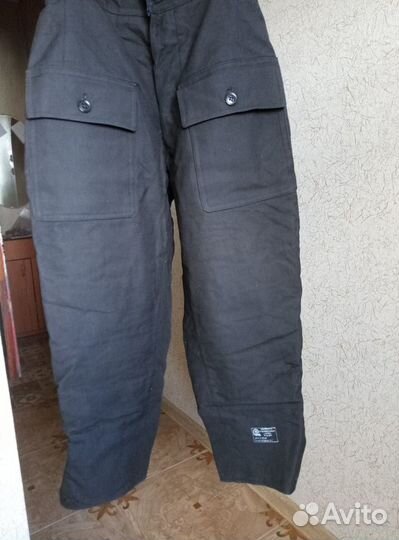 Брюки меховые полукомбинезон овчина р48-50