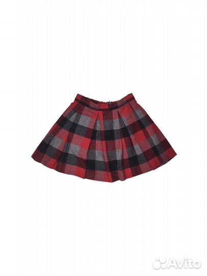 Юбка IL gufo Cotton wool Plaid skirt. Оригинал