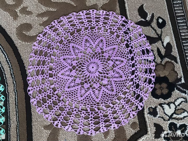 Салфетки вязаные крючком