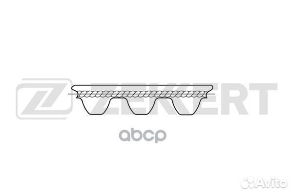 Ремень зубчатый грм Hyundai Lantra II 98- Acce