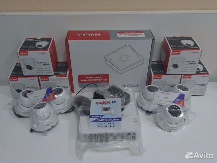 Комплект видеонаблюдения