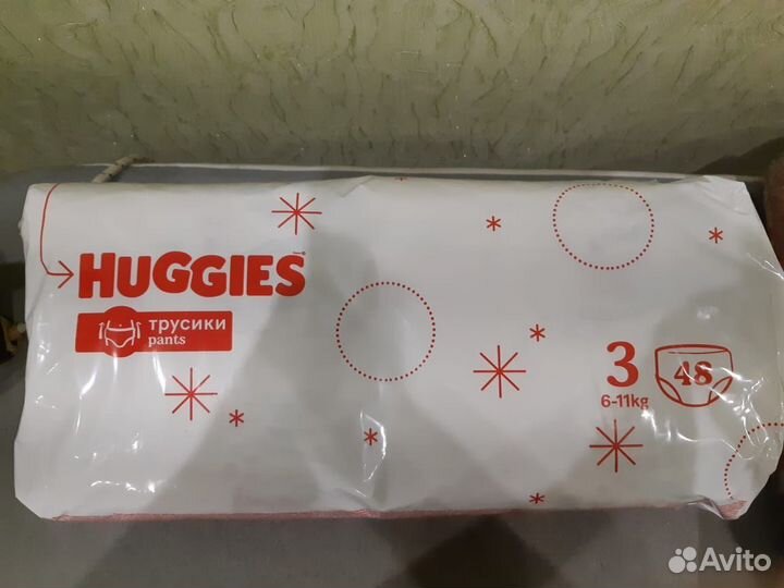 Huggies 3 трусики