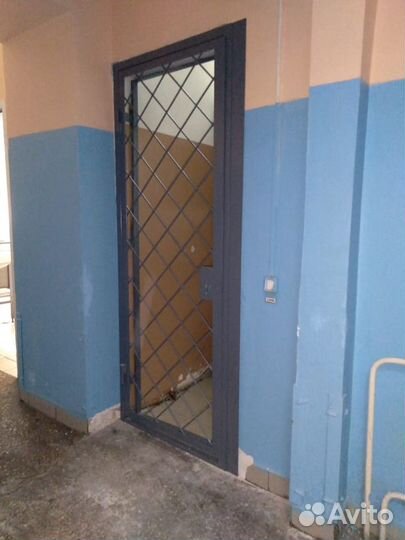 Дверь металлическая решетчатая