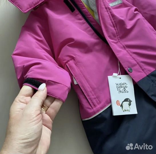 Зимний комбинезон на девочку 98-104