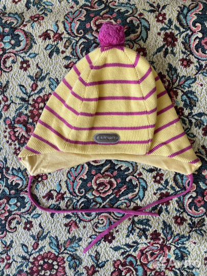 Шапка для девочки демисезонная