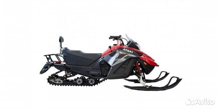 Кит-комплект (миниснегоход) ataki WD150 красный