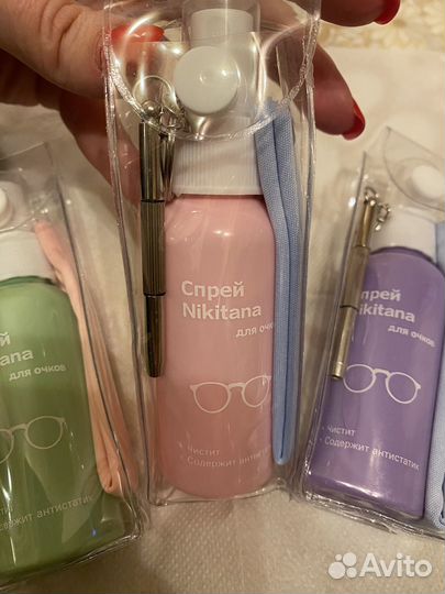 Спрей для очков, отвертка