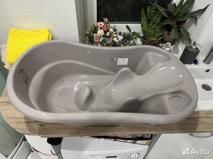 Ванночка для купания с термометром