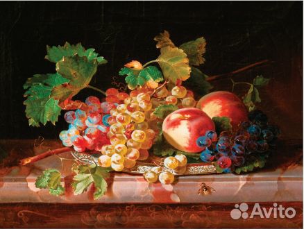 Картина из страз Натюрморт на подрамнике 30х40 см