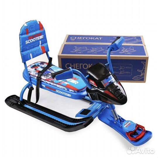 Снегокат новый Ника Snowpatrol спорт Гонщик