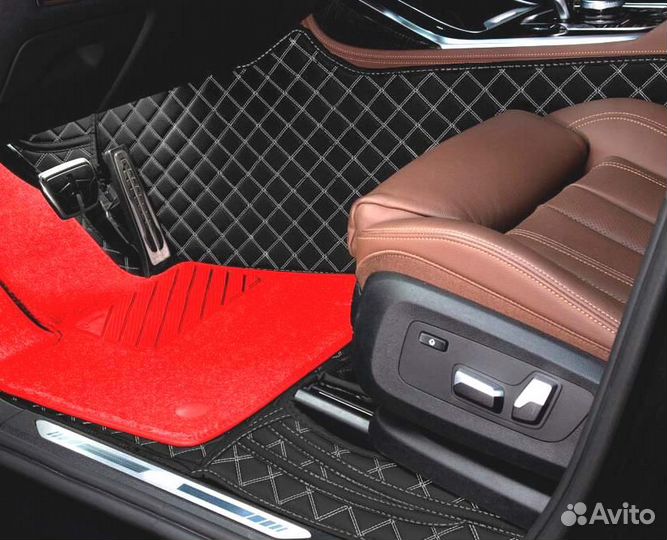 3D Коврики Exeed Салон Багажник из Экокожи