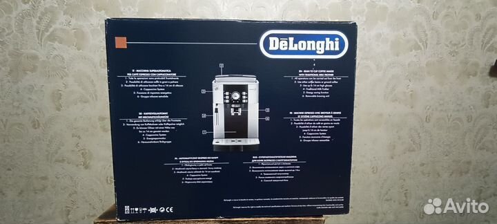 Кофемашина delonghi magnifica s cappuccino