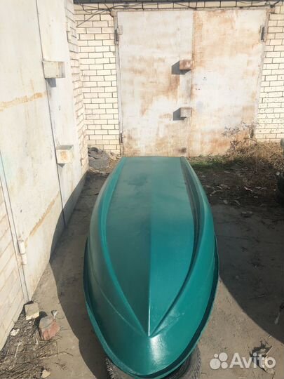 Новая лодка из стеклопластика 3м