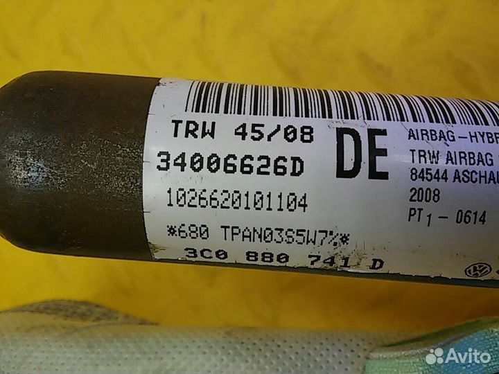 Подушка безопасности боковая Passat (B6)