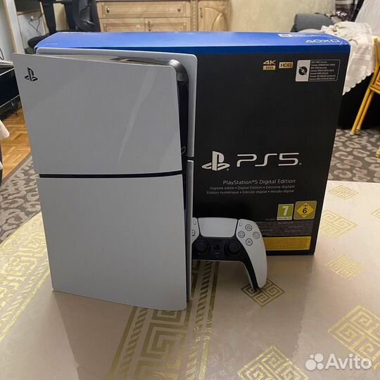 Sony playstation 5 slim с дисководом 1тб