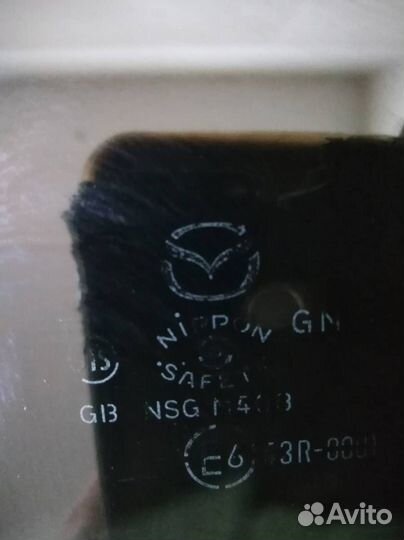 Стекло двери задней правой Mazda Mazda 6 GH 2007-2