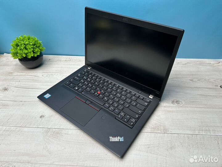 Тонкий Thinkpad T480s i5-8250u/16Гб/SSD256Гб/LTE