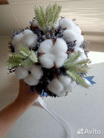 Букет сухоцветы на 1 сентября