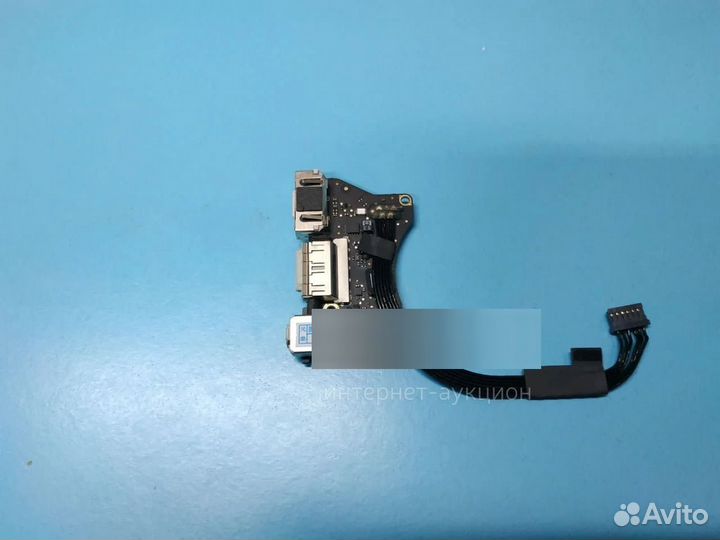 Плата питания с USB, аудио MacBook A1465 2013-2015