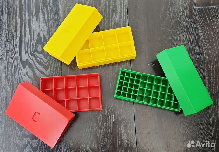 Коробки для батареек AA/AAA/C/D/PP3/CR123A и др