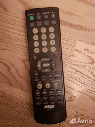 Пульт для видеомагнитофона bbk ввк