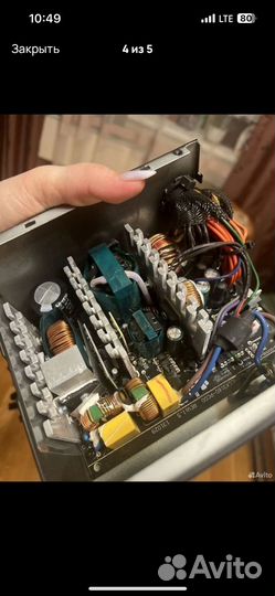 Бп Corsair cx 600 нерабочий