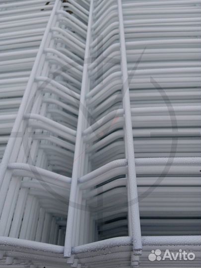 Забор 3D сетка, 3д панели, столбы, калитка, ворота