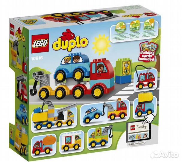Lego duplo 10816 Мои первые машинки