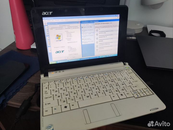 Acer aspire one zg5 нетбук. маленький ноутбук