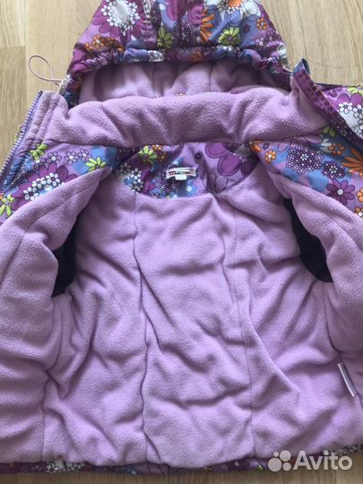 Демисезонный костюм для девочки 86