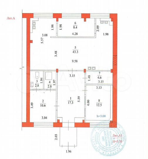 Свободного назначения, 102.3 м²