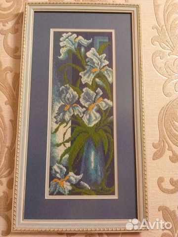 Картина вышитая крестом