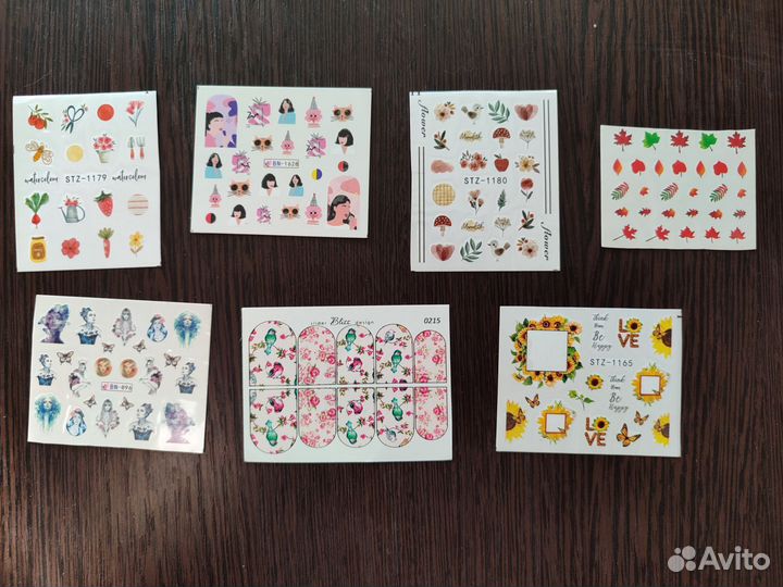 Наклейки для ногтей