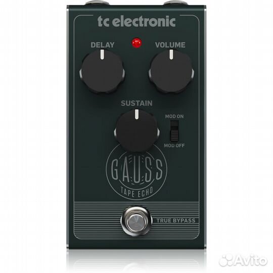 Напольная педаль TC electronic gauss tape echo