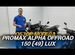Мопед promax alpha offroad 150 (49) LUX черный