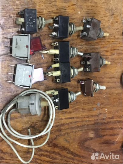 Тумблеры, разъёмы