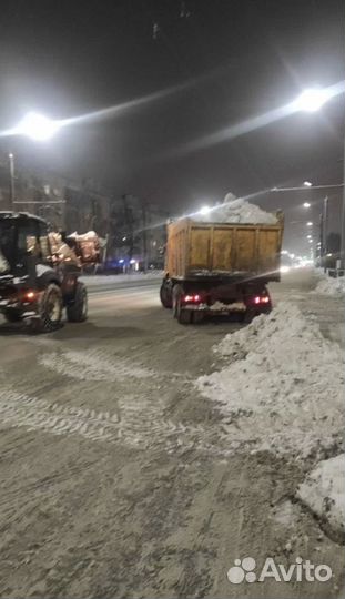 Уборка и вывоз снега, мусора