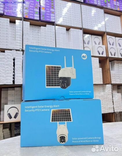 Уличная 4G камера с солн. батареей v380pro