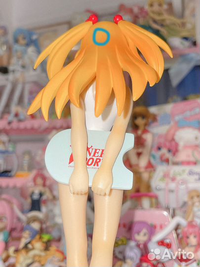 Аниме фигурка Аска в купальнике Asuka Langley Poyo