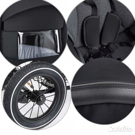 Классическая коляска Roan 2 в1 Bass Next Classik