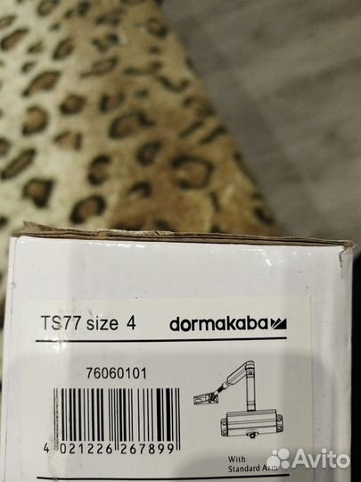 Доводчик дверной dorma ts 77