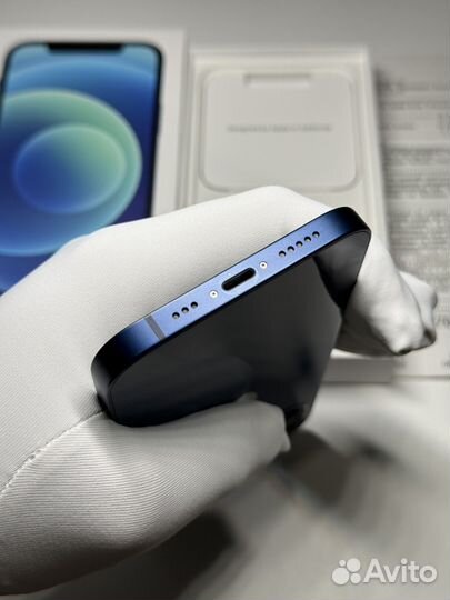 iPhone 12 Blue 128GB (без ремонта/sim)