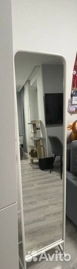 Зеркало напольное IKEA кнаппер с вешалкой и крючка