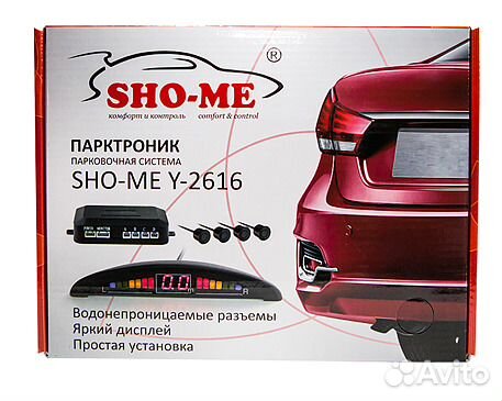 Парктроник Sho-Me Y-2616, 22мм на 8 датчиков