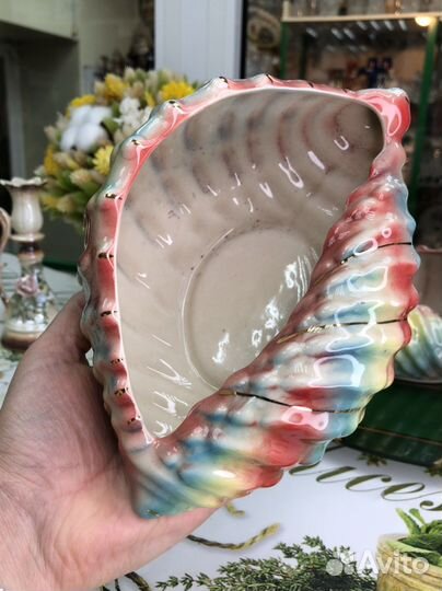 Komok ваза-конфетница «Ракушка»