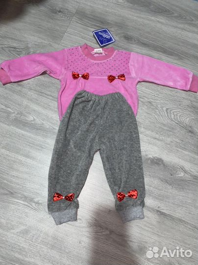 Костюм плюшевый(спортивный)