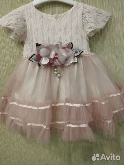 Платье для девочки 68