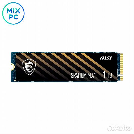 Накопитель SSD M.2 1TB MSI spatium M371 S78-440L870-P83