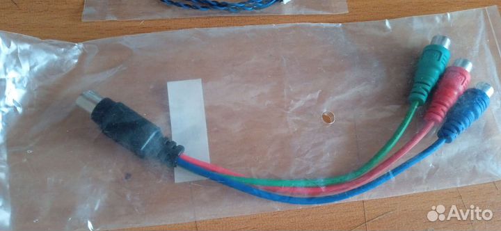 Новый кабель переходник с 9pin на RGB