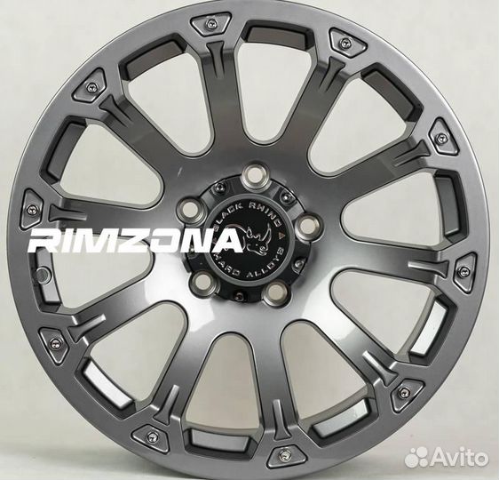 Литые диски black rhino R17 5x127 srt. Гарантия